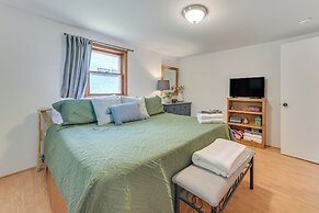 16 Mi to Sleeping Bear Dunes: Cedar Home w/ Deck