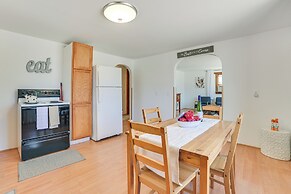 16 Mi to Sleeping Bear Dunes: Cedar Home w/ Deck