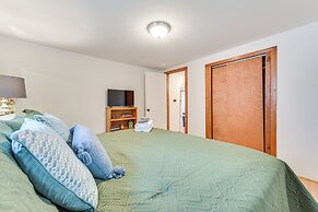 16 Mi to Sleeping Bear Dunes: Cedar Home w/ Deck