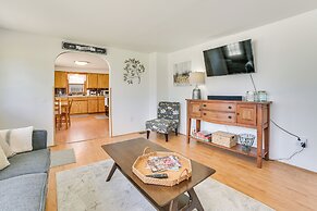 16 Mi to Sleeping Bear Dunes: Cedar Home w/ Deck