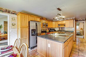 Darrington Home on River w/ Mountain Views