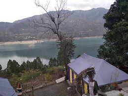 Tehri lake View Camping and Cottage
