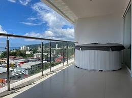 A26 - Great 100 Percent Seaview 2bedroom 1 Bathroom and Bubble Jacuzzi