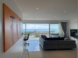 A26 - Great 100 Percent Seaview 2bedroom 1 Bathroom and Bubble Jacuzzi