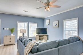 Hot Tub, Patio & Deck: Coastal Crystal Beach Home!