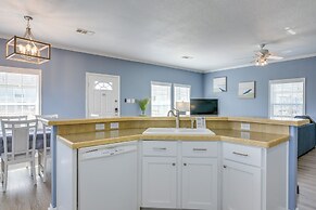 Hot Tub, Patio & Deck: Coastal Crystal Beach Home!