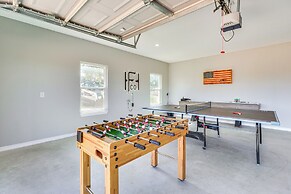 Walk to Water: Game Room at Buchanan Dam Home!