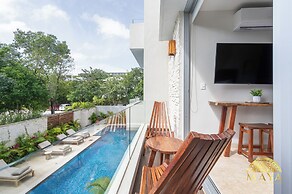 NHOA 205A 2BR Condo Pool View Aldea Zama