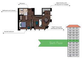 Centro San Babila - Central Tower Apartment W/ter