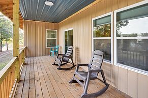 Lake-view Home in Statham w/ On-site Fishing