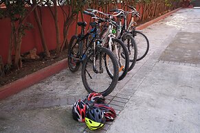 Apartment-4people-parking-castelledefels-bikes-bbq