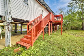 Fishing On-site: Waterfront Home in Bay St Louis