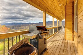 Blue Ridge Mountain-view Cabin w/ Hot Tub & Deck!