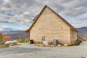 Blue Ridge Mountain-view Cabin w/ Hot Tub & Deck!