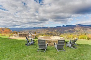 Blue Ridge Mountain-view Cabin w/ Hot Tub & Deck!
