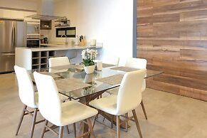 Luxe Condos Complex with Roof Pool