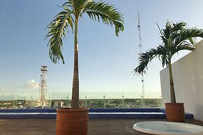 Luxe Condos Complex with Roof Pool