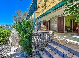 Holiday Home by the Sea With Terrace & Ocean Views on Čiovo