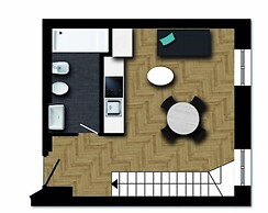 Centro Vicolo Fiori - Modern Split-level Apartment