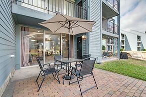 Lake Conroe Condo: Patio & Water Views