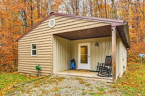 1 Mi to Hunting: Cozy & Secluded Stout Cabin