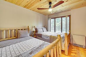 Ski, Hike & More: Spacious Log Cabin in Long Pond