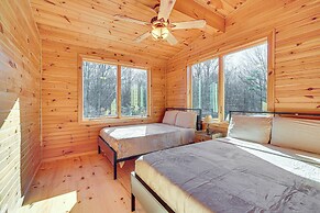 Ski, Hike & More: Spacious Log Cabin in Long Pond