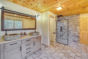 Ski, Hike & More: Spacious Log Cabin in Long Pond