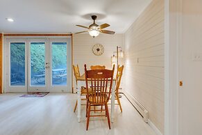 Antiquing & Fishing: Riverfront Waupaca Home!