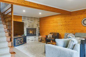 Antiquing & Fishing: Riverfront Waupaca Home!