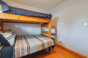 Antiquing & Fishing: Riverfront Waupaca Home!