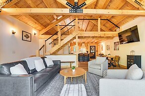 Loon Lake View: Newly Built Log Cabin w/ Fire Pit!