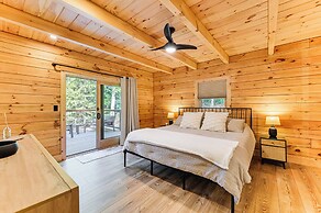 Loon Lake View: Newly Built Log Cabin w/ Fire Pit!