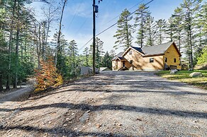 Loon Lake View: Newly Built Log Cabin w/ Fire Pit!
