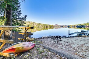 Loon Lake View: Newly Built Log Cabin w/ Fire Pit!