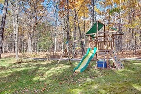 Deck & Game Room: Finger Lakes Family Retreat