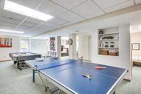 Deck & Game Room: Finger Lakes Family Retreat