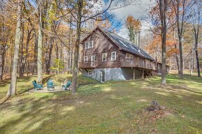 Deck & Game Room: Finger Lakes Family Retreat