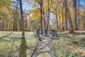 Deck & Game Room: Finger Lakes Family Retreat