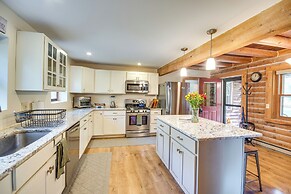 Deck & Game Room: Finger Lakes Family Retreat