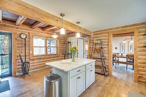 Deck & Game Room: Finger Lakes Family Retreat