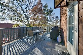 Walk to Lake: Lampe Cabin w/ Fireplace & Deck!