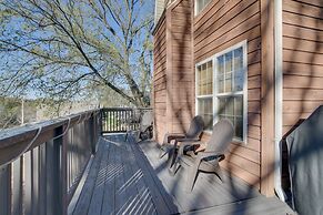 Walk to Lake: Lampe Cabin w/ Fireplace & Deck!