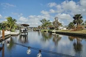 < 1 Mi to Beach: Canal-front Cape Coral Escape!