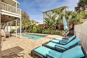 Walk to Beach & Relax by Pool: St Augustine Home