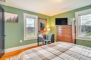 10 Mi to Skiing: Historic Farmhouse in Maine!