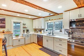 10 Mi to Skiing: Historic Farmhouse in Maine!