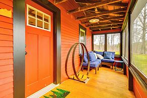 10 Mi to Skiing: Historic Farmhouse in Maine!