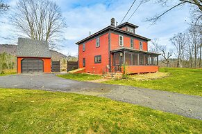 10 Mi to Skiing: Historic Farmhouse in Maine!
