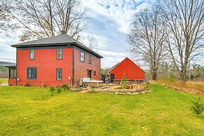 10 Mi to Skiing: Historic Farmhouse in Maine!